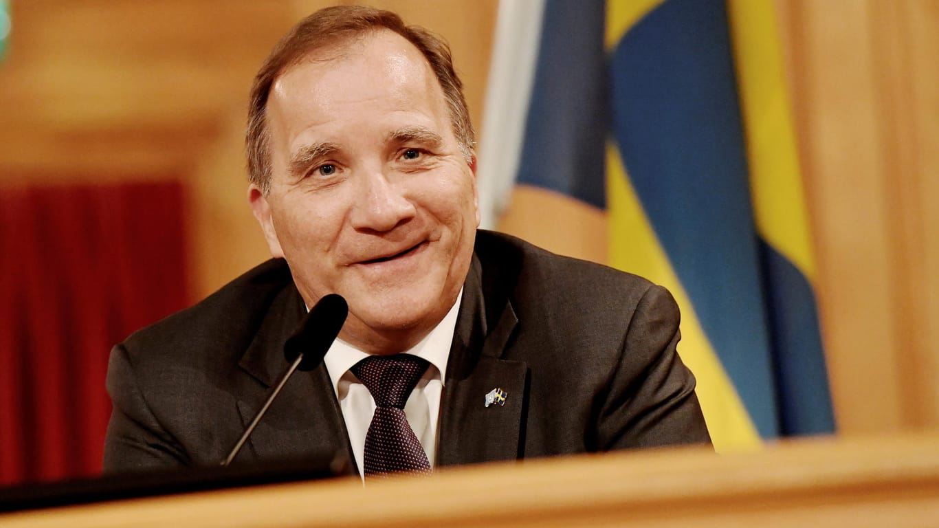 Stefan Löfven: Der Sozialdemokrat regiert Schweden auch weiterhin.