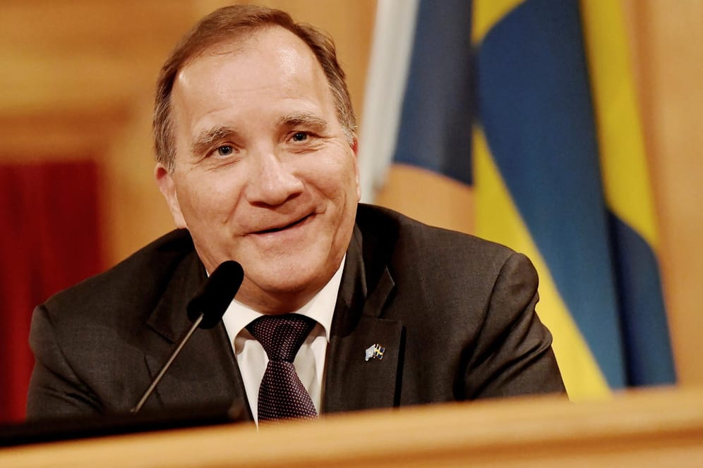 Stefan Löfven: Der Sozialdemokrat regiert Schweden auch weiterhin.