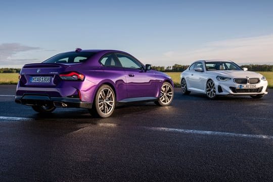 Klare Fronten: Auch die Neuauflage des BMW 2er Coupé rollt in der Regel mit Heckantrieb auf die Straße.