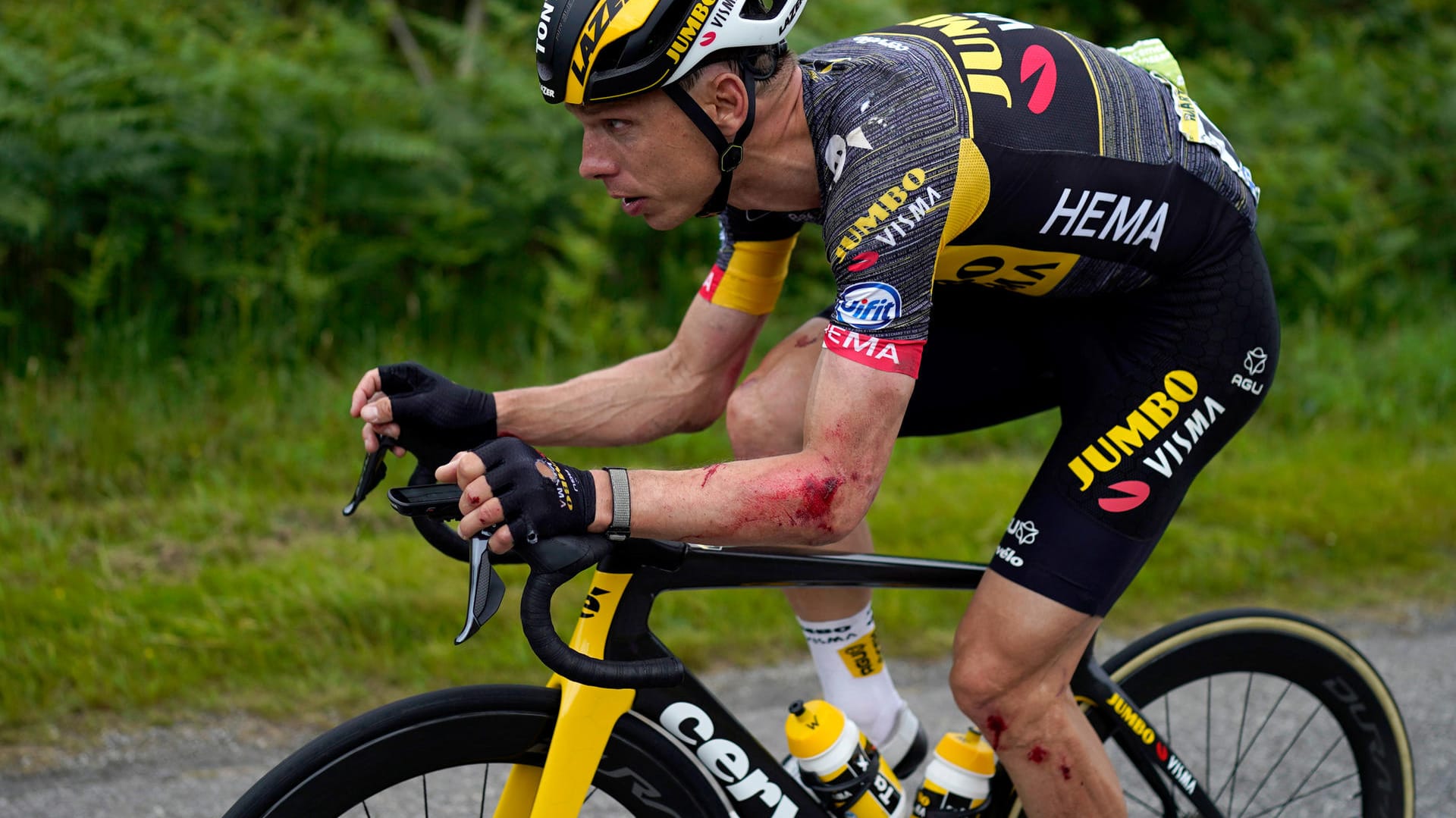 Tony Martin: Der deutsche Zeitfahrspezialist ist bei der Tour de France ausgestiegen.