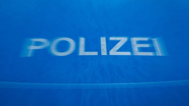 Schriftzug "Polizei"