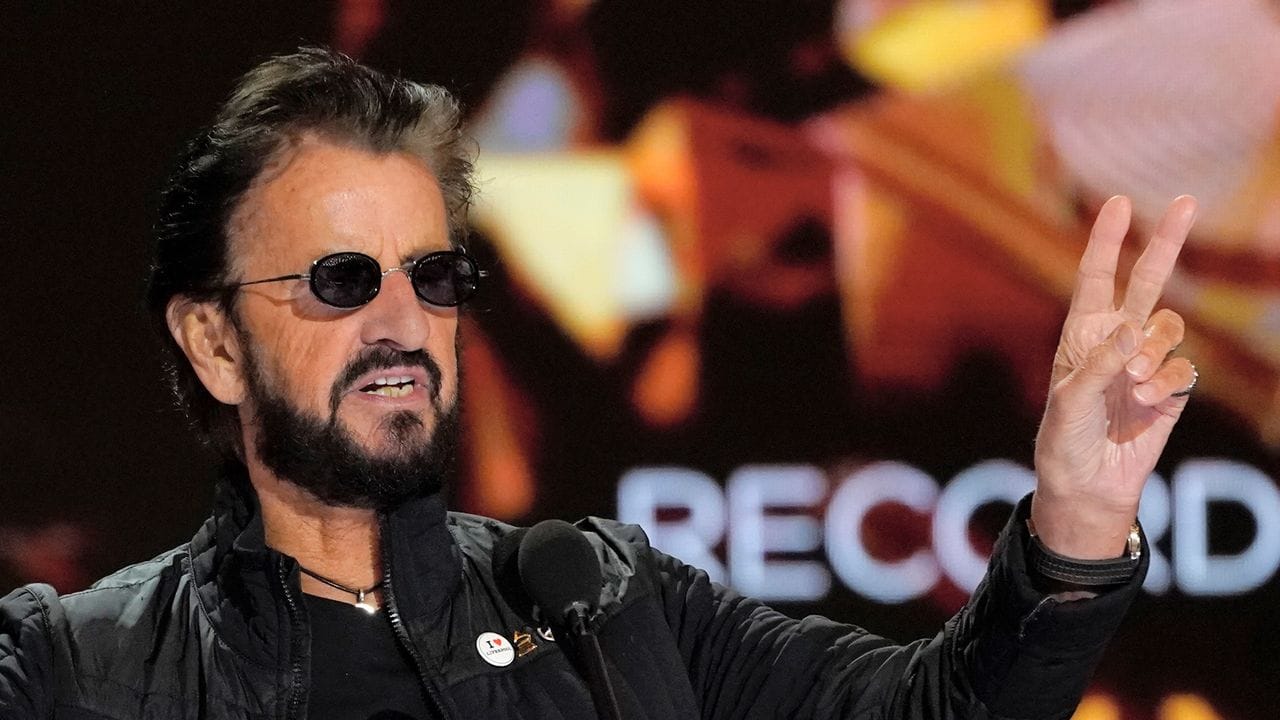 Musiker Ringo Starr hat seinen 81. Musiker Ringo Starr hat seinen 81.