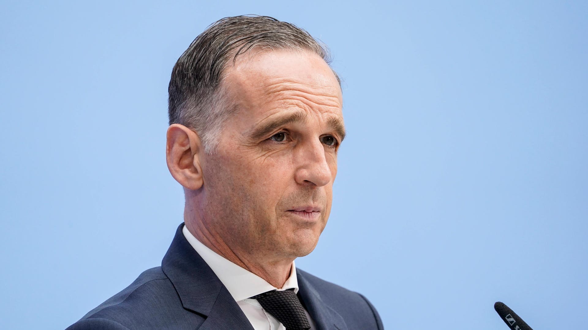 Außenminister Heiko Maas: Wenn es nach ihm geht, soll die Maskenpflicht schon in wenigen Wochen fallen. Außenminister Heiko Maas: Wenn es nach ihm geht, soll die Maskenpflicht schon in wenigen Wochen fallen.