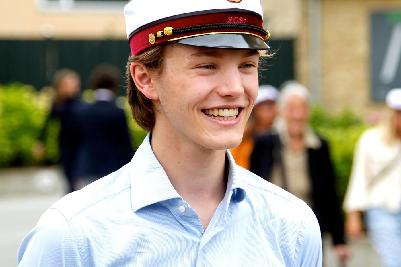 Prinz Felix: Er hat gerade seinen Schulabschluss gemacht.