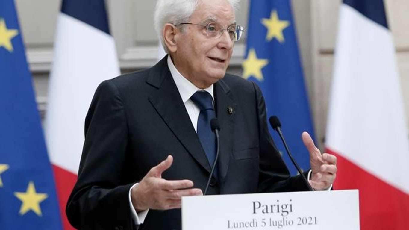 Italiens Präsident Sergio Mattarella.