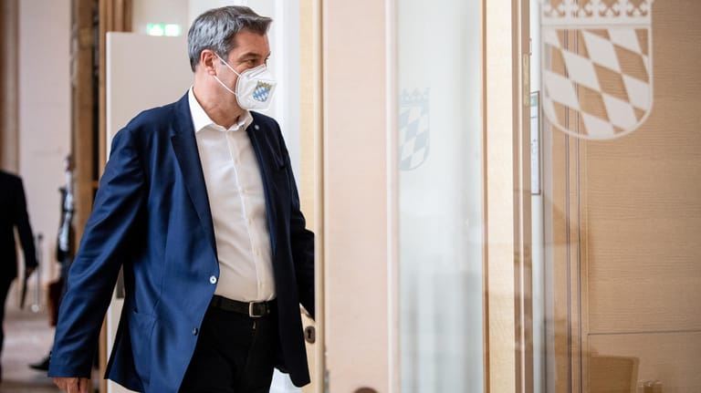 CSU-Chef Markus Söder: Seine Partei sinkt wenige Wochen vor der Bundestagswahl in der Gunst der Wähler.