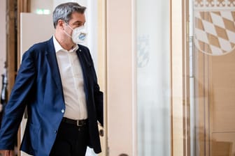 CSU-Chef Markus Söder: Seine Partei sinkt wenige Wochen vor der Bundestagswahl in der Gunst der Wähler.