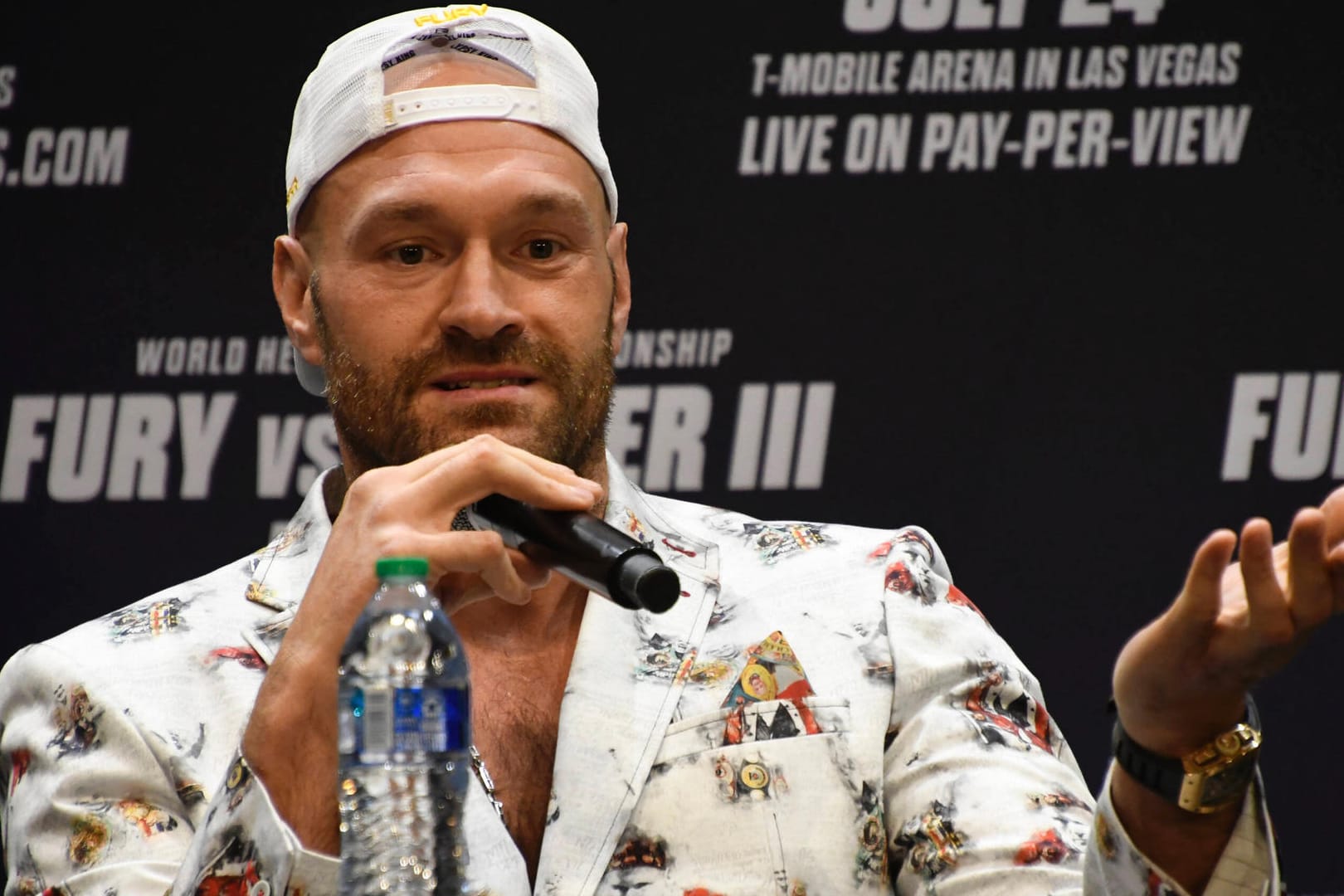 Tyson Fury: Der Boxer aus Großbritannien tritt gegen Deontay Wilder an.