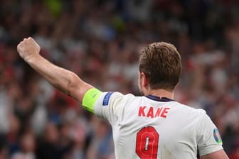 Englands Kapitän Harry Kane setzt auf die Unterstüzung durch die heimischen Fans.