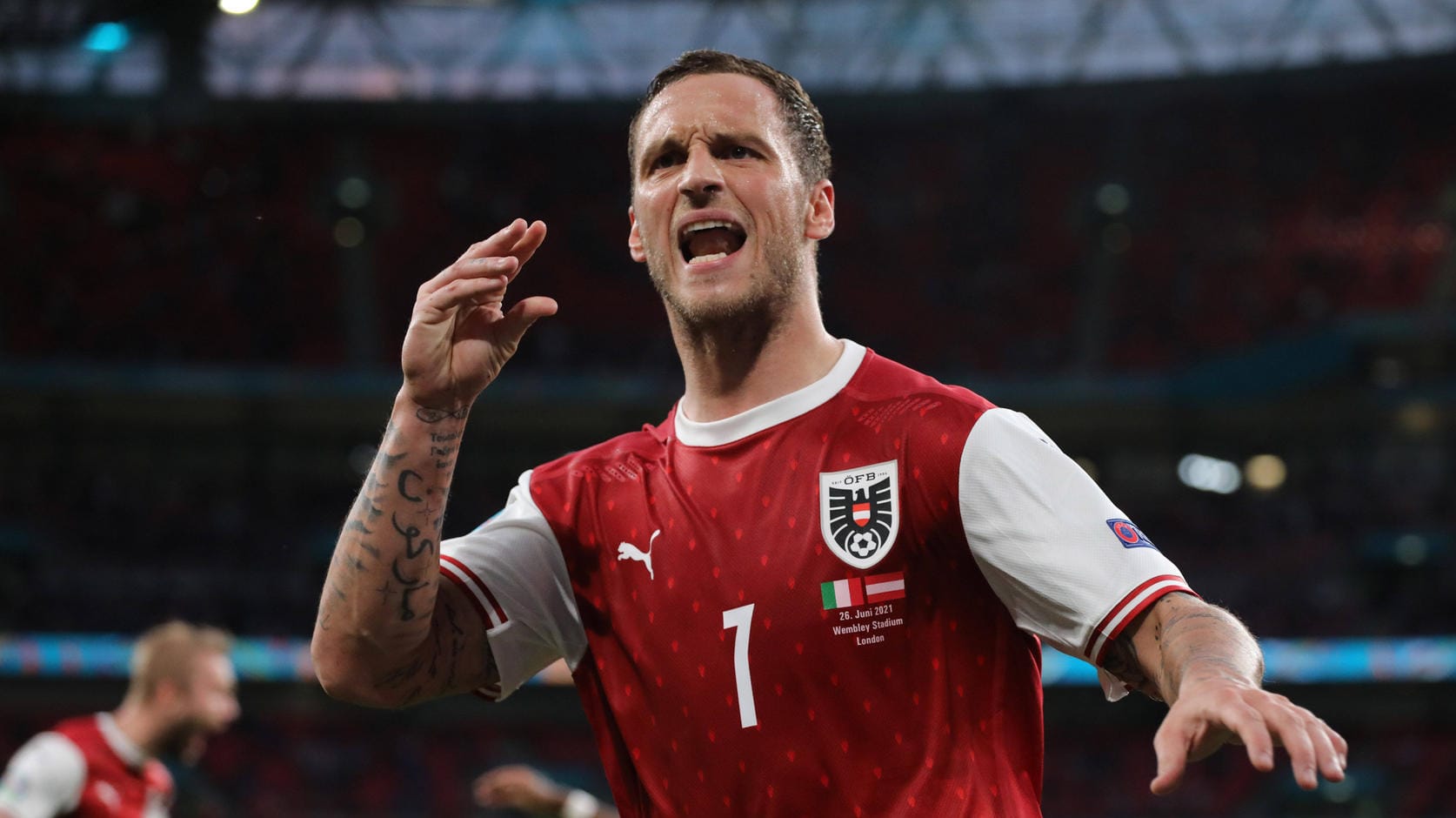 Marko Arnautovic: Spielte für Österreich die EM 2021.