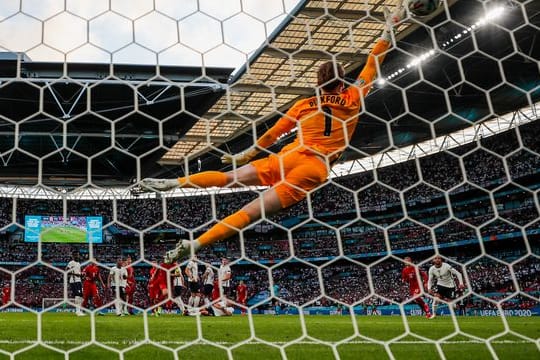 Spielt eine starke EM: Englands Torhüter Jordan Pickford.