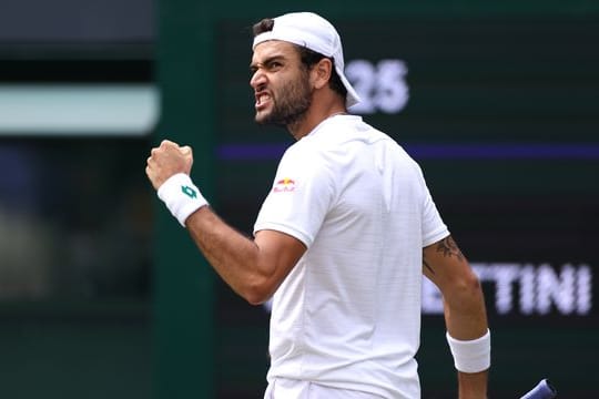 Matteo Berrettini steht erstmals in einem Grand-Slam-Finale.