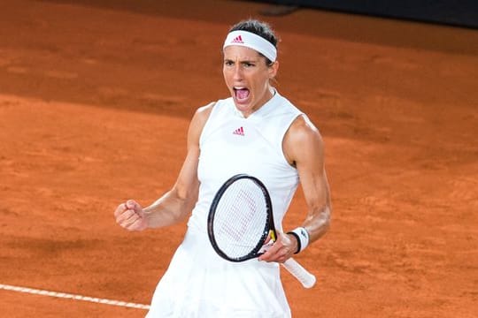Andrea Petkovic gewann ihr Halbfinale glatt in zwei Sätzen.