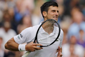 Novak Djokovic: Der Serbe geht als Favorit ins Endspiel von Wimbledon.