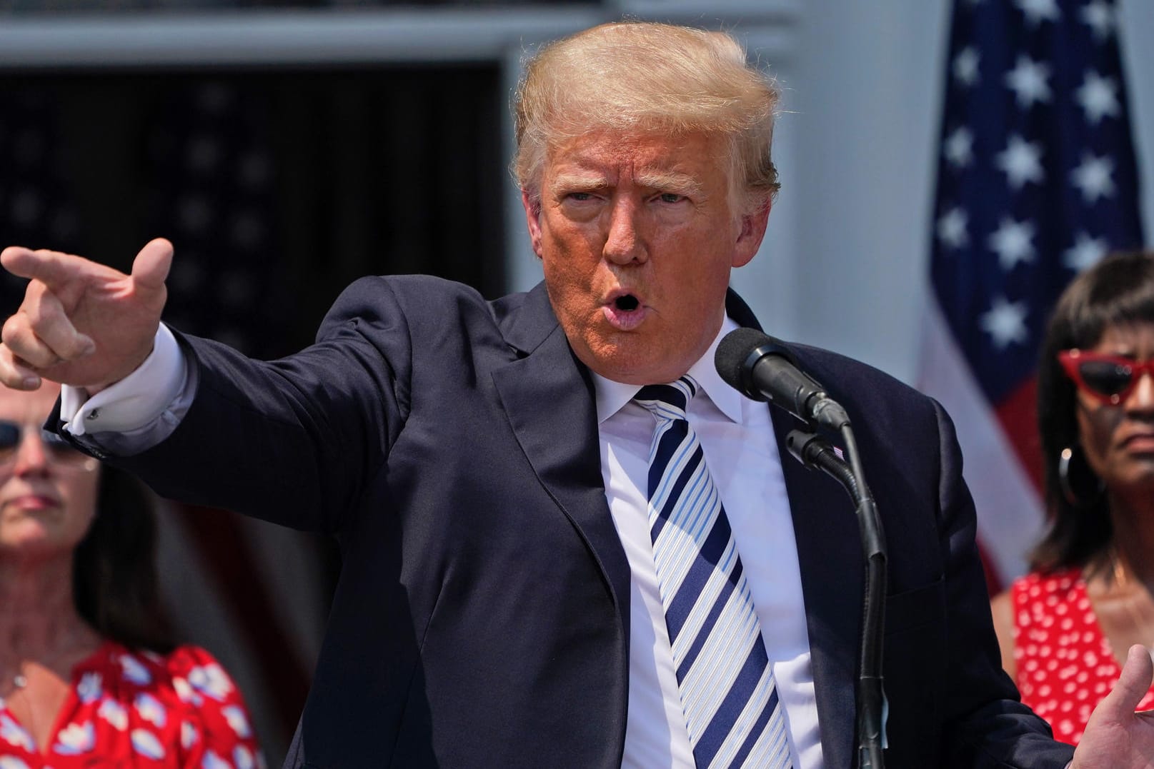 Ex-Präsident Donald Trump: "Warum zum Teufel arbeitet sie für ihn?"