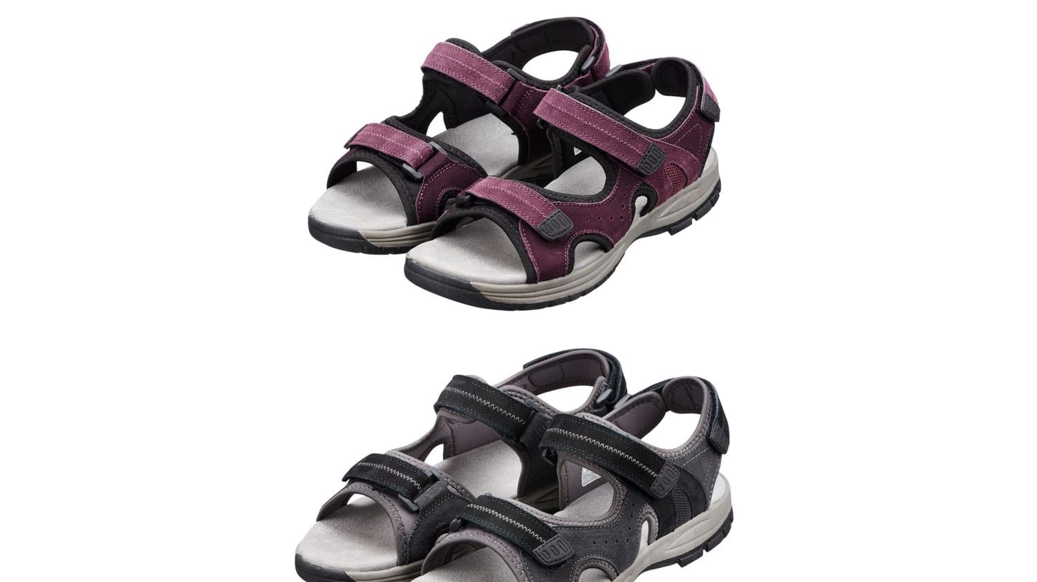 Trekkingsandalen: Die Sandalen hatte Aldi Süd in verschiedenen Farben im Angebot.