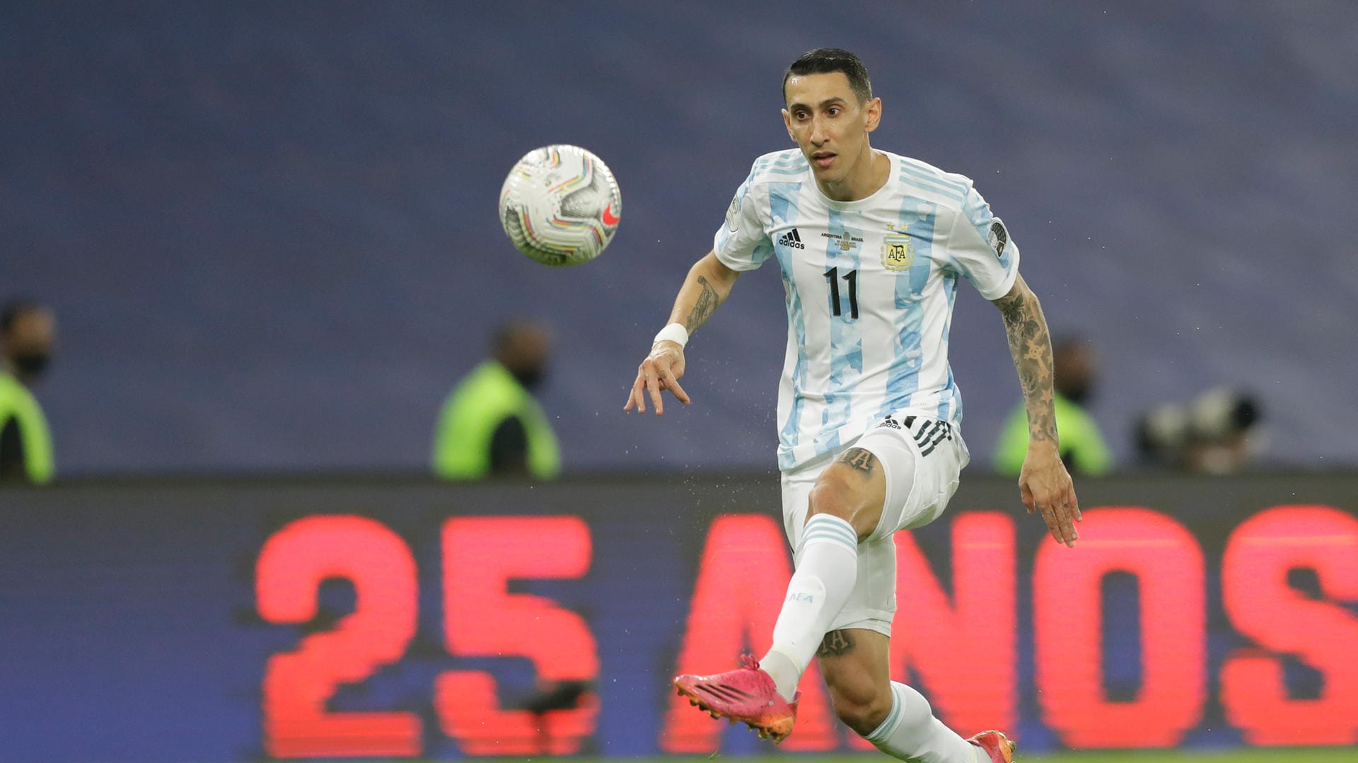 Der Argentinier Angel Di Maria schoss das einzige Tor im Finale der Copa America