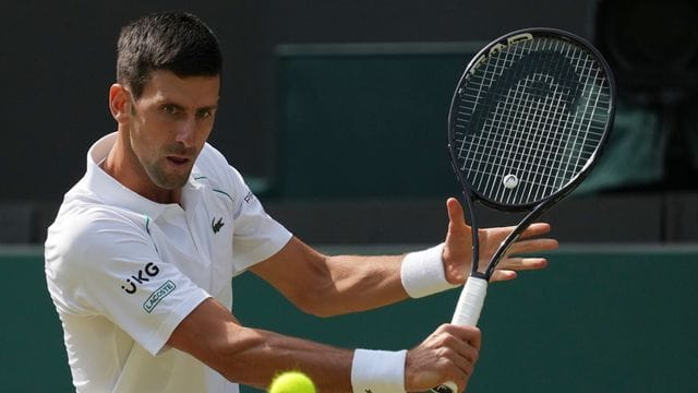 Im Wimbledon-Finale der Herren trifft der Serbe Novak Djokovic auf den Italiener Matteo Berrettini. Im Wimbledon-Finale der Herren trifft der Serbe Novak Djokovic auf den Italiener Matteo Berrettini.
