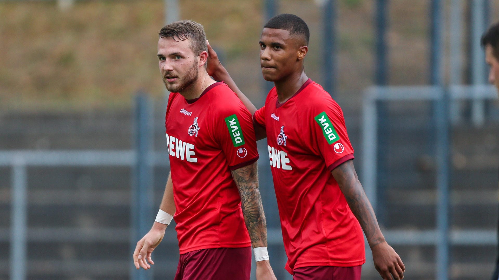 Johannes Horn und Ismail Jacobs (Archivbild): Für den FC-Köln-Profi Jacobs soll es zum FC Monaco gehen.