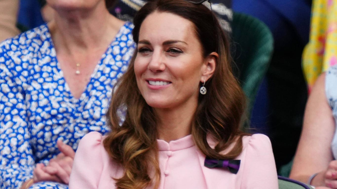 Herzogin Kate: Die Frau von Prinz William schaute sich am Sonntag das Tennisturnier an.