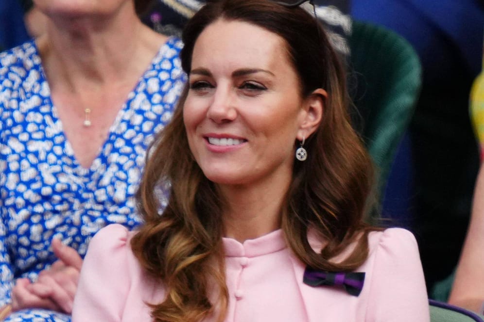Herzogin Kate: Die Frau von Prinz William schaute sich am Sonntag das Tennisturnier an.