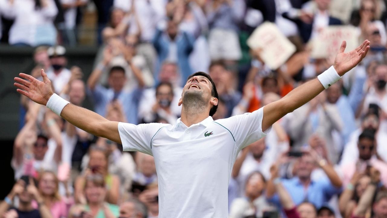 Holte mit seinem Sieg in Wimbledon den 20. Holte mit seinem Sieg in Wimbledon den 20.