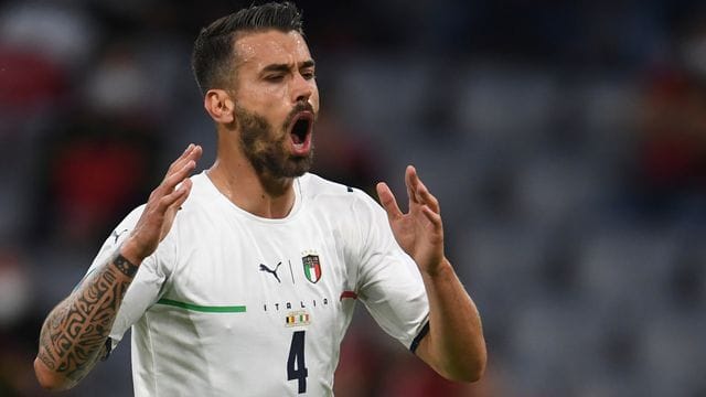 Der verletzte Leonardo Spinazzola wird das EM-Finale live im Wembley-Stadion verfolgen.