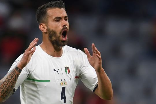 Der verletzte Leonardo Spinazzola wird das EM-Finale live im Wembley-Stadion verfolgen.