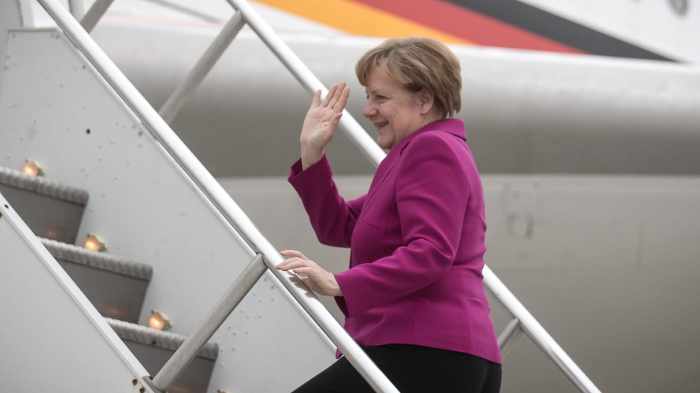 Angela Merkel (Archivbild): Die Kanzlerin macht sich diese Woche zu einem Arbeitsbesuch in den USA auf.