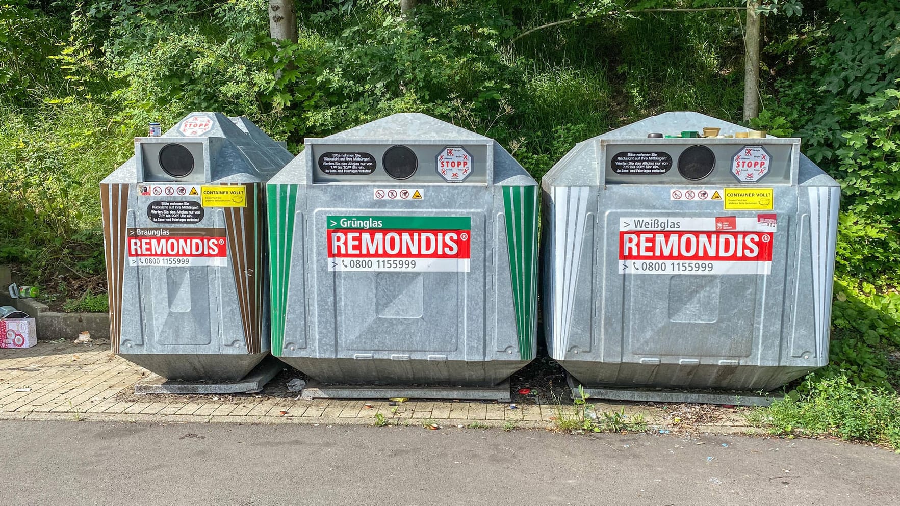 Glascontainer von Remondis (Symbolbild): Das Unternehmen führt in der Abfallbranche mit Abstand. Glascontainer von Remondis (Symbolbild): Das Unternehmen führt in der Abfallbranche mit Abstand.