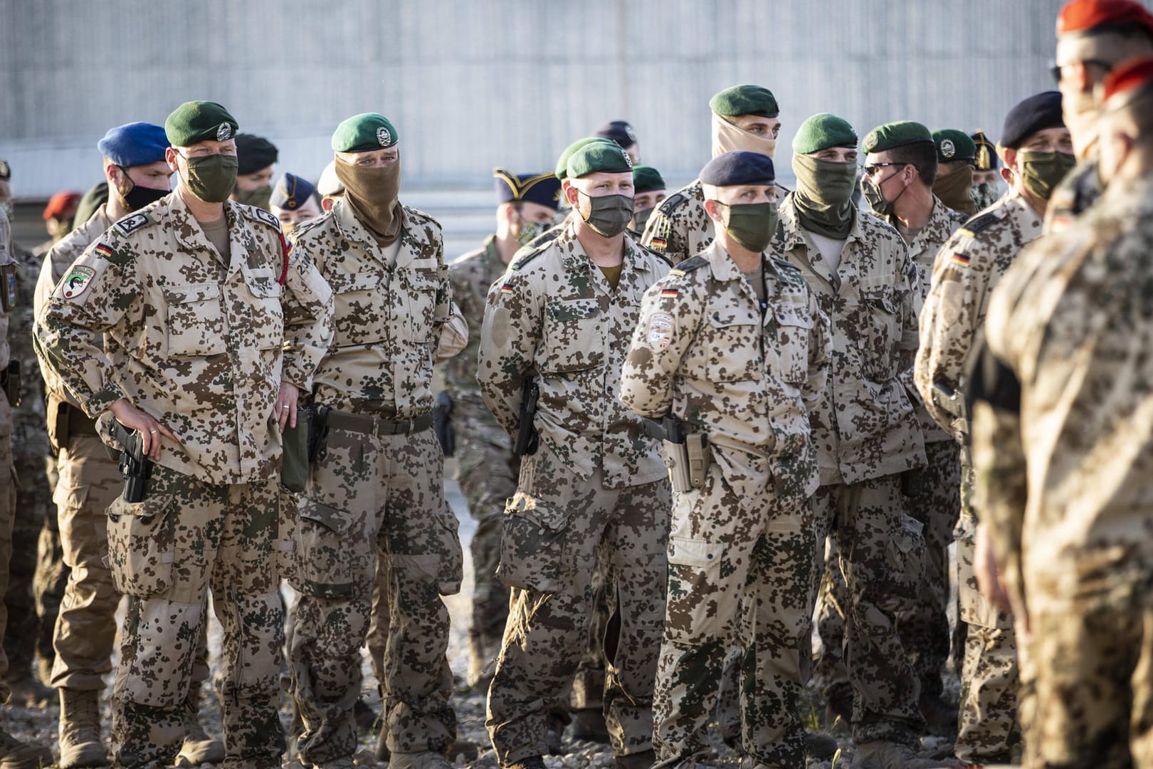 Soldaten im Camp Marmal in Masar-e Scharif: Ende Juni kamen die letzten deutschen Soldaten zurück.