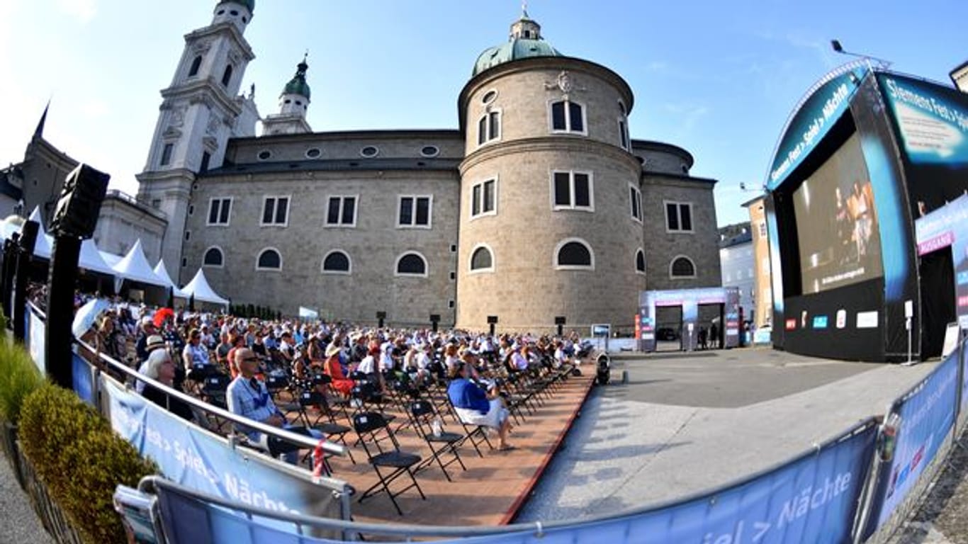 Eröffnung der Salzburger Jubiläumsfestspiele 2020 mit der Premiere der Oper "Elektra" von Richard Strauss.