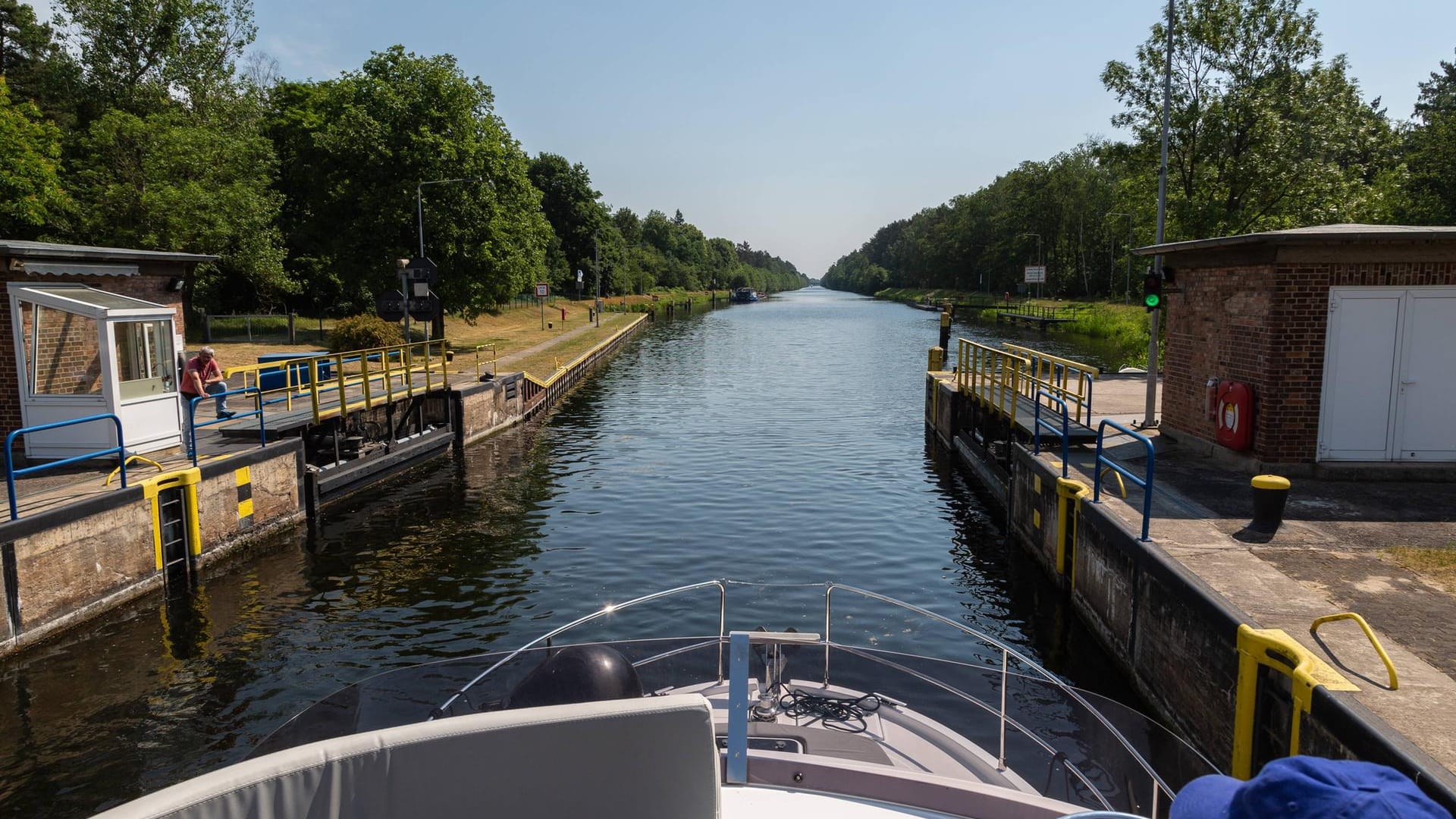 Der Havelkanal: Ein 31-jähriger Bauarbeiter ertrank im Wasser, weil er nicht schwimmen konnte. Der Havelkanal: Ein 31-jähriger Bauarbeiter ertrank im Wasser, weil er nicht schwimmen konnte.