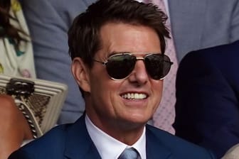 Tom Cruise beim Finale von Wimbledon.