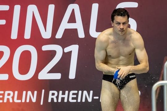 Wasserspringer Patrick Hausding. Wasserspringer Patrick Hausding.