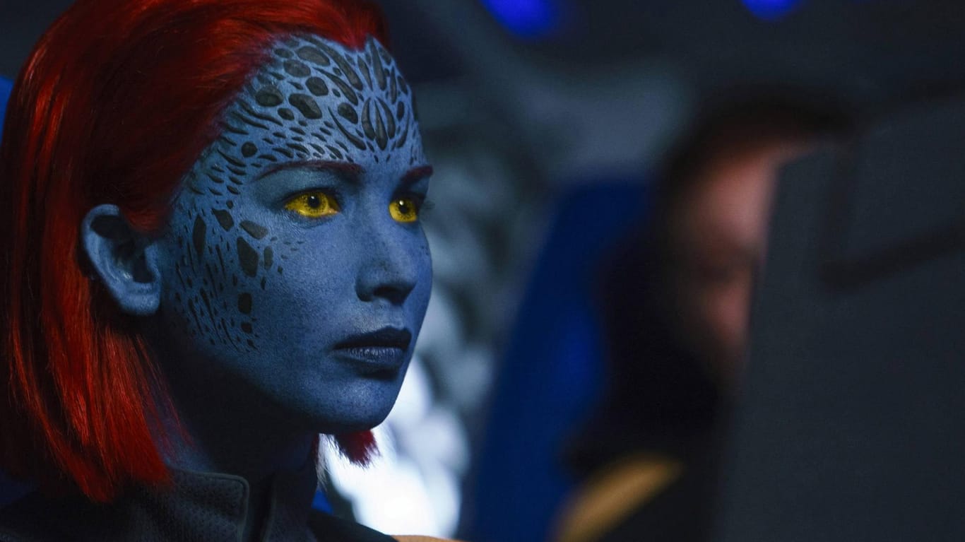 Jennifer Lawrence spielt seit 2011 die Rolle der Mutantin Mystique in den "X-Men"-Filmen, die aktuell bei Sky zu sehen sind.