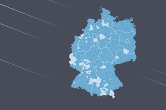 Corona-Inzidenzen im Zeitraffer: Die Animation zeigt, welche Regionen in Deutschland gerade die ersten Warnsignale senden und welche Kreise gleichzeitig als Positivbeispiele dienen.