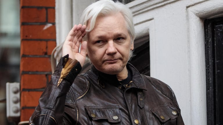 Wikileaks-Gründer Julian Assange (Archivfoto): Kanzlerin Merkel soll sich für seine Freilassung einsetzen, fordern 120 Politiker und Prominente.