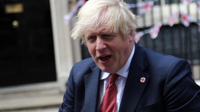 Der britische Premier Boris Johnson: In England sind alle Maßnahmen aufgehoben worden.