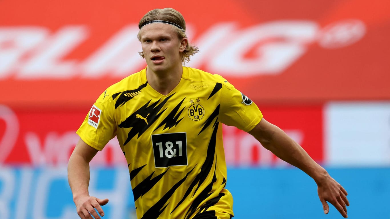 Erling Haaland: Der Norweger spielt seit Januar 2020 für Dortmund und erzielte bisher 40 Treffer in 43 Bundesligapartien.