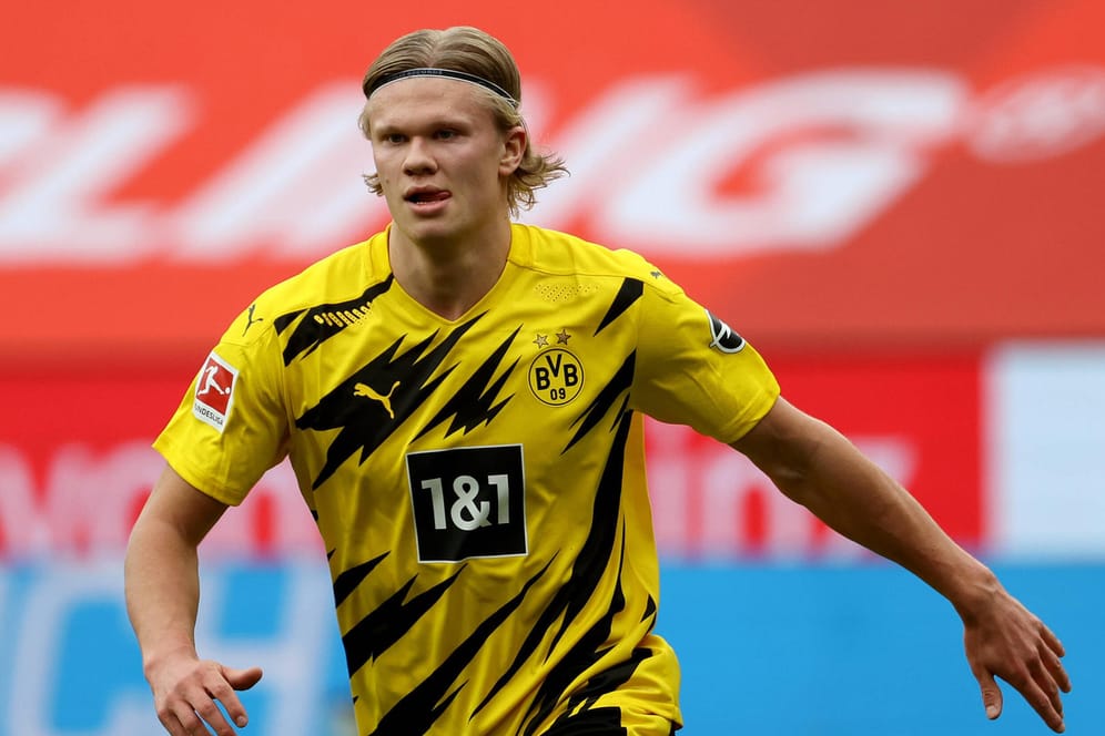 Erling Haaland: Der Norweger spielt seit Januar 2020 für Dortmund und erzielte bisher 40 Treffer in 43 Bundesligapartien.