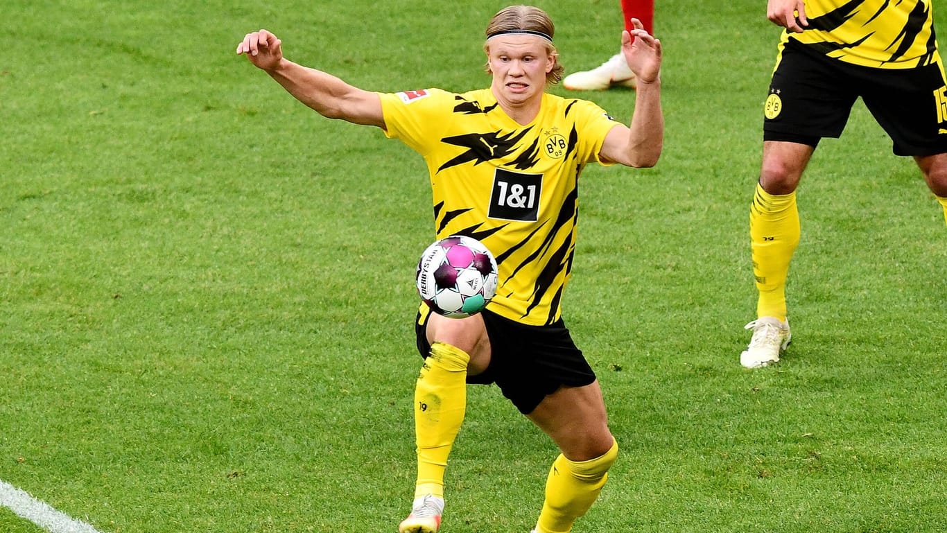 Ein herber Verlust für den BVB, sollte er wirklich gehen: Torjäger Erling Haaland.