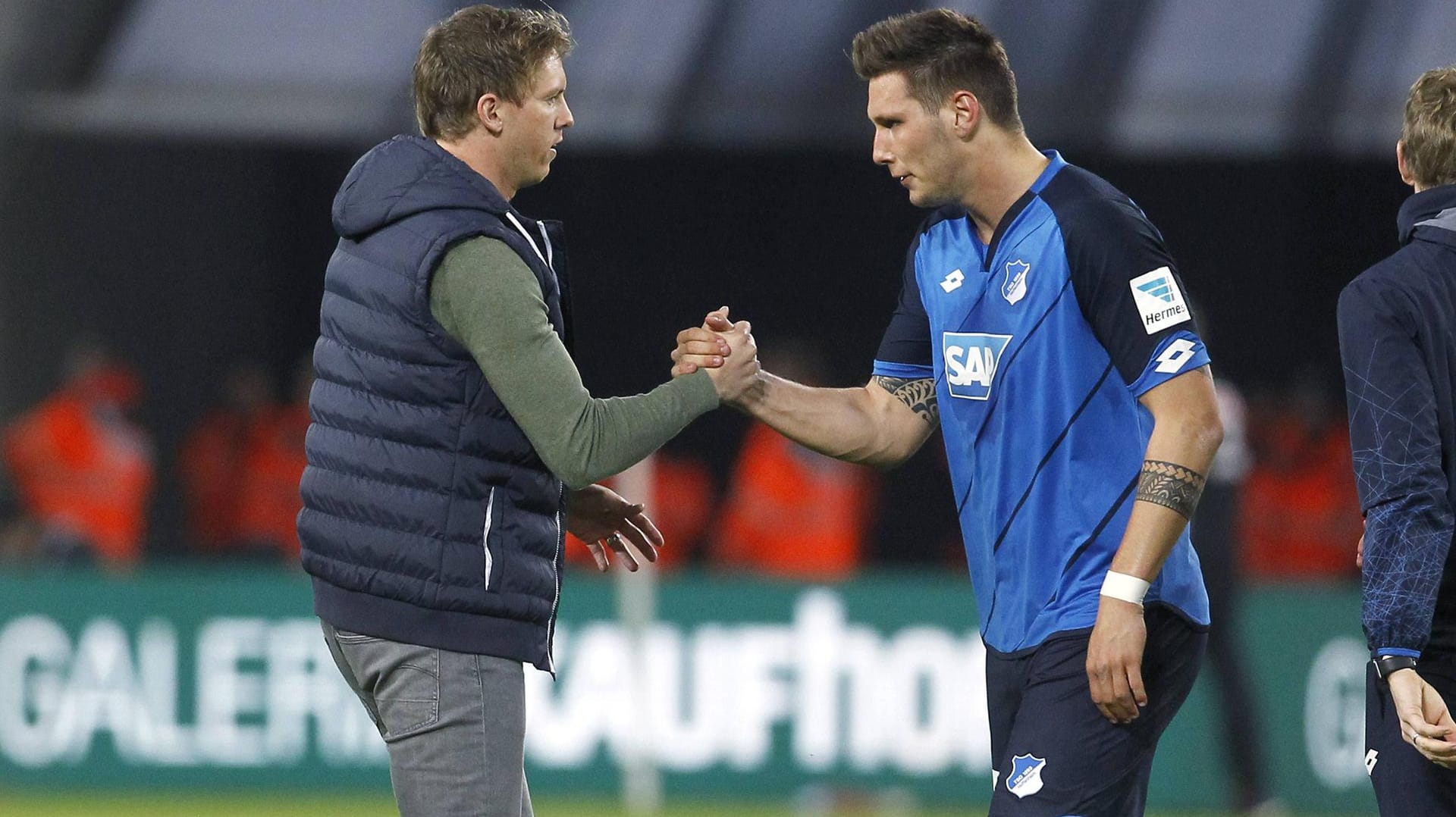 Kennen sich gut: Julian Nagelsmann (l.) und Niklas Süle arbeiteten jahrelang bei 1899 Hoffenheim zusammen.