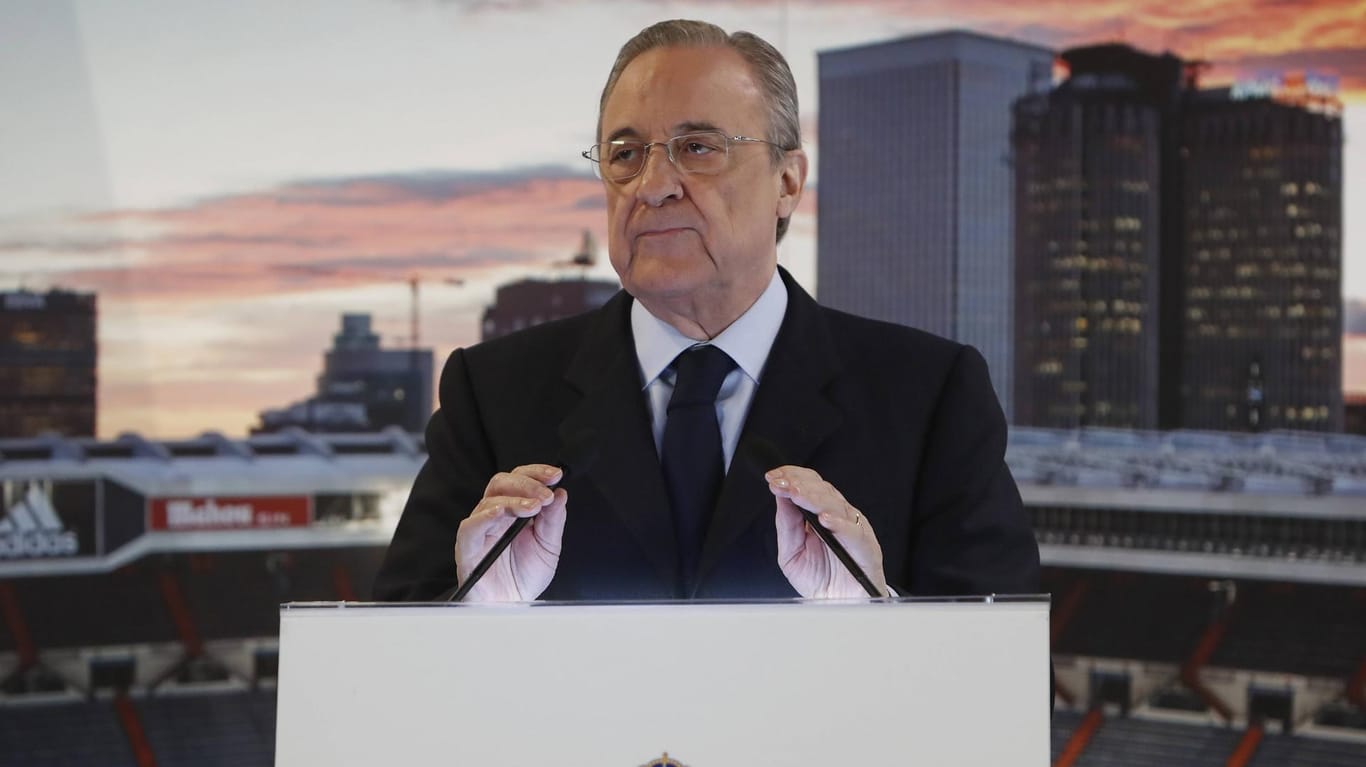 Florentino Pérez: Der Unternehmer hat Real Madrid als Präsident geprägt.