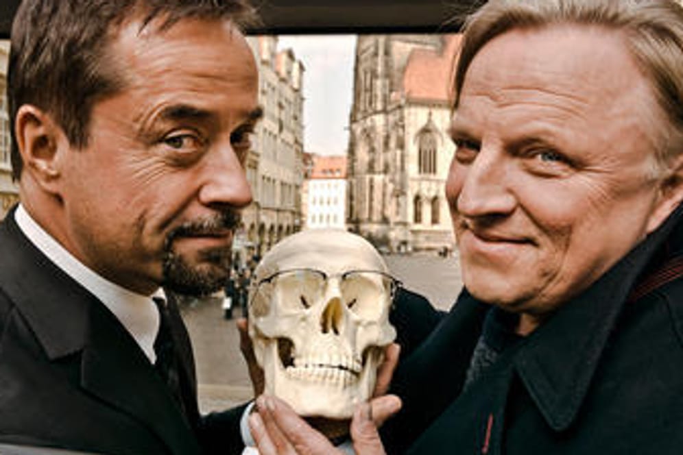 Tatort aus Münster: Jan Josef Liefers und Axel Prahl spielen die Hauptrollen in dem Münsteraner Tatort.