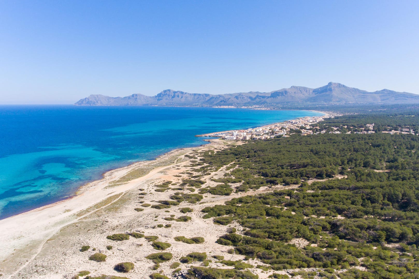 Playa Son Real: Hier können Urlauber entspannen – auch ohne Badesachen.