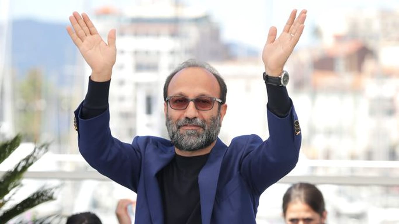 Asghar Farhadi, Regisseur aus dem Iran, in Cannes.