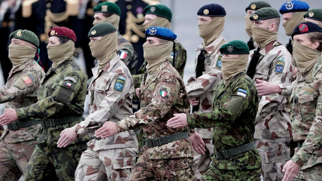 Soldaten der europäischen Task Force "Takuba" wurden in diesem Jahr besonders geehrt.