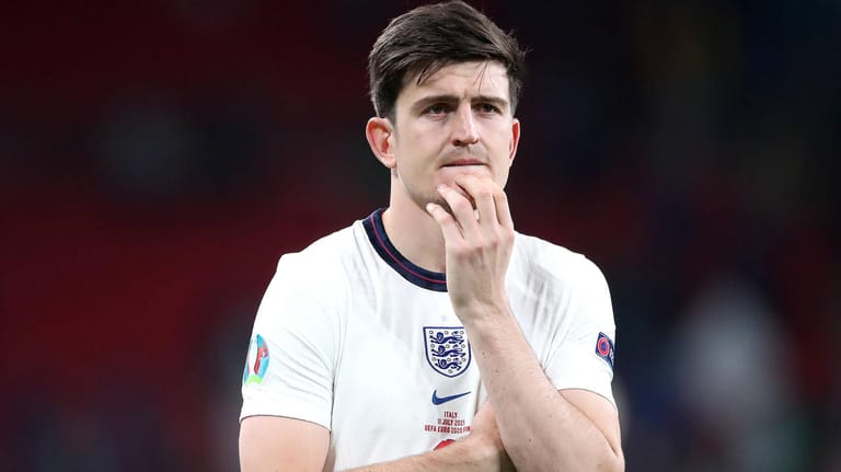 Harry Maguire: Englands Defensiv-Ass machte sich nach dem Finale Sorgen um seinen Vater.
