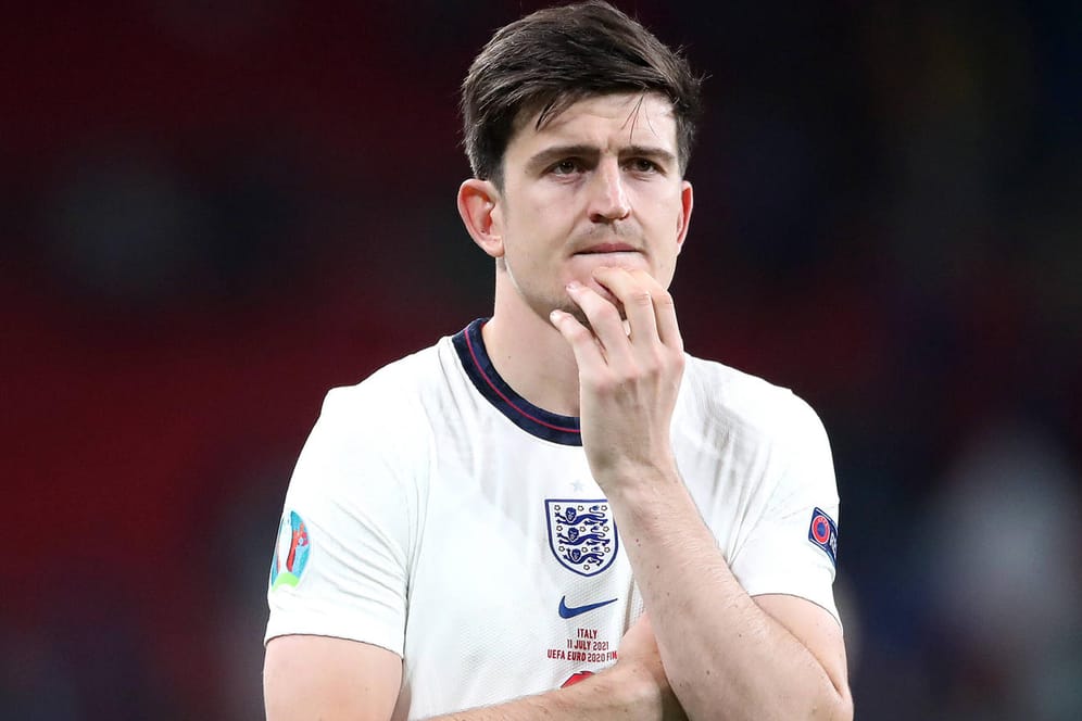Harry Maguire: Englands Defensiv-Ass machte sich nach dem Finale Sorgen um seinen Vater.